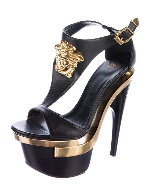 versace medusa shoes for sale|versace medusa detail round heels.